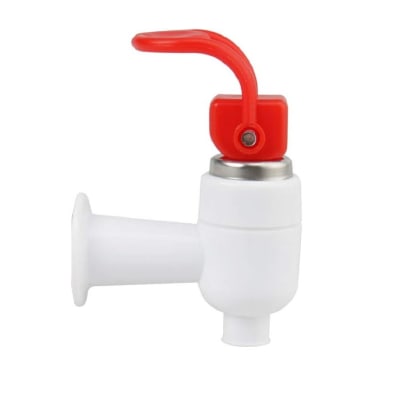 Repuesto Grifo Dispensador Agua Blanco c/Rojo1