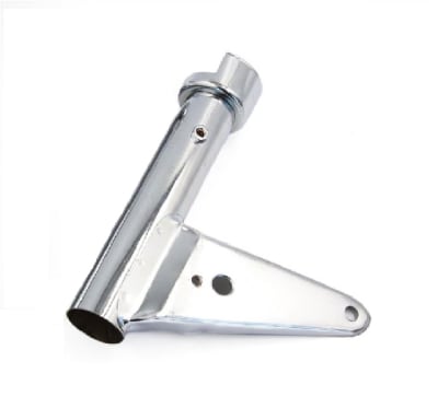 Soporte Foco Delantero Bicimoto 49cc Izquierdo Cromado1