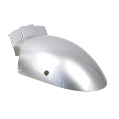 Tapabarro Delantero Plástico Scooter Plateado1