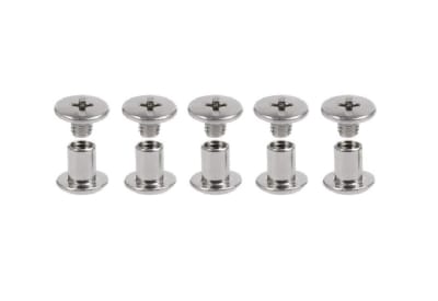 Tornillo Chicago para Encuadernación C/Tuerca M5x6mm x 5 Unid.1