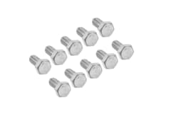 10 Pernos Hexagonal M8 X 16mm Acero Inoxidable