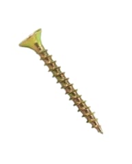 10 Tornillos Roscalata Amarillo #9 4,5x35mm