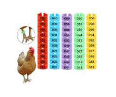 Anillos Identificación Aves de Corral