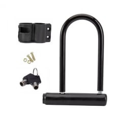 Candado bicicleta U con llave