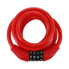 Candado Clave de 4 Digitos Rojo