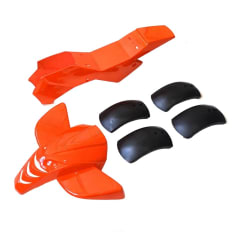 Carcasa Plastica Mini Moto ATV 49cc 2T Naranjo