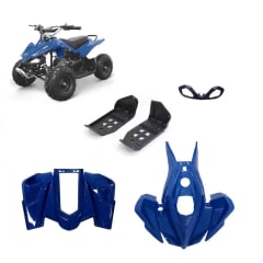 Carcasa Plástica Mini ATV 49cc 2T Azul