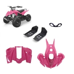 Carcasa Plástica Mini ATV 49cc 2T Rosado