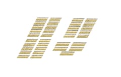 35 Barras de 40 Clavos c/u Cabeza D para Madera M2,8x60mm Zinc Amarillo