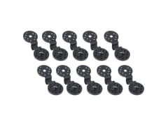 Clips de Fijación Plástico para Malla de Sombra x 10 Unid.
