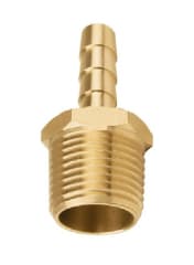 Conector Espiga 5mm 1/8 Bronce