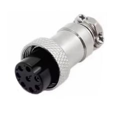 Conector Aviación GX-20 8P Hembra