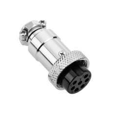 Conector Aviación GX-16 7P Hembra