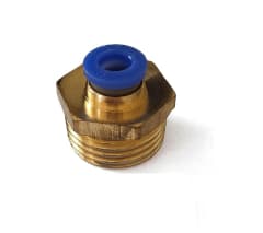 Conector Rápido Neumático PC6-04 6mm a HE 1/2