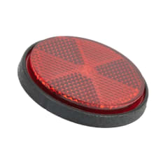 Reflectante Redondo Rojo 57mm