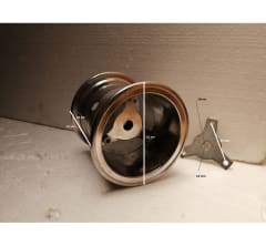 Llanta 04D 3P 110AN x 120AL mm Trasera Moto ATV