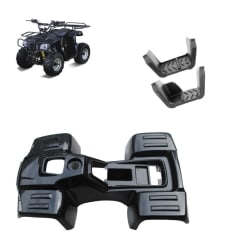 Carcasa Plastica ATV 110cc Hummer Negro