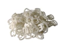 Gancho Pasador Para Sosten Blanco x 10 Unid.