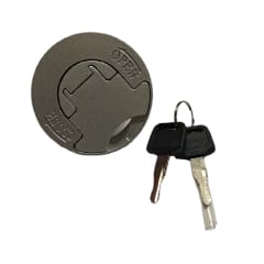 Tapa Estanque Bencina Keeway TX-200 Gris Claro