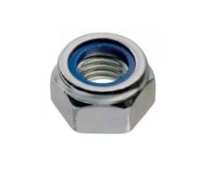 Tuerca Hexagonal de Seguridad Zinc 7mm Paso 1.0