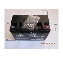 Batería 12v-06,5Ah-10Hr GT6.5-BS ** 140x065x100 Moto