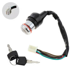 Chapa Interruptor de Encendido 2 Giros c/llaves 6P