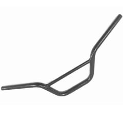 Manubrio 67cm con barra 24cm D-22mm Negro