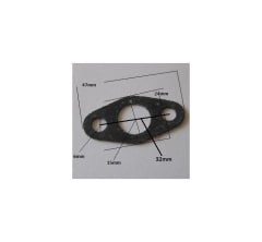 Empaquetadura 2P32mm carburador PZ-15 Motor Bici 49cc 2T