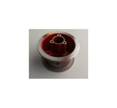 Llanta 04D 3P delantera roja ext.DFR 13 Moto ATV