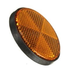 Reflectante Redondo Naranja 54mm