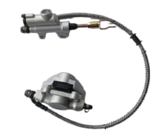 Caliper Trasero c/Bomba c/Liquido Freno Pie 52mm