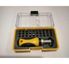 Juego Destornilladores Trinquete 31 Piezas Herramientas 362g