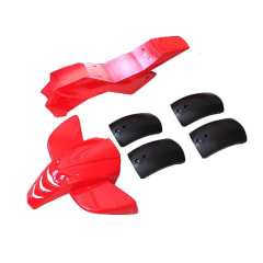 Carcasa Plastica Mini ATV-49cc-04 Rojo Cuadrimoto