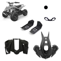 Carcasa Plástica Mini ATV 49cc 2T Negro