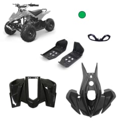 Carcasa Plástica Mini ATV 49cc 2T Verde