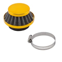 Filtro Aire DI-42mm Aluminio Dorado