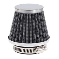 Filtro Aire DI-38mm Aluminio Plateado