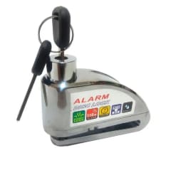 Candado Bici Moto con alarma Acero
