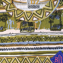 Polera Estampada M/C BZ-5 RO T-S Verde