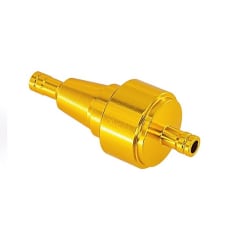 Filtro Bencina aluminio TR Dorado