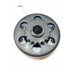 Embrague Centrifugo 35P-18T eje DI-20mm Moto Scooter Go Kart