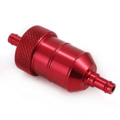 Filtro Bencina aluminio CI Rojo