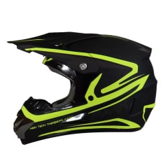 Casco Moto Negro Talla-M 56cm