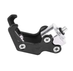 Soporte Gancho para Casco Moto Negro