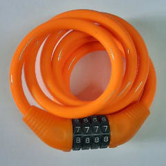 Candado Clave de 4 Digitos Naranjo