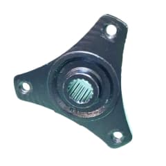 Maza 3P78mm Eje DI-16-18mm 17T Triángulo Negro