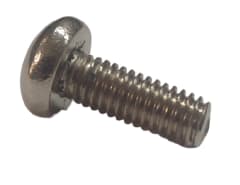 Perno Parker M5x16mm Cabeza Botón Cromado Paso 1.0