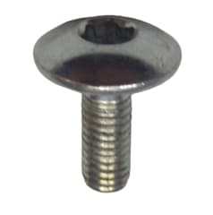 Perno Parker M5x16mm Paso 1.0 Cromado Cabeza Sombrero Redonda Plana