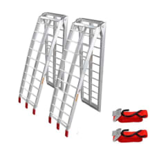 Par Rampa Plegable Aluminio Moto 680 kg.