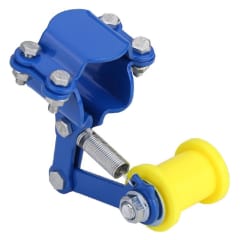 Tensor Cadena Moto Base Azul Rodillo Amarillo